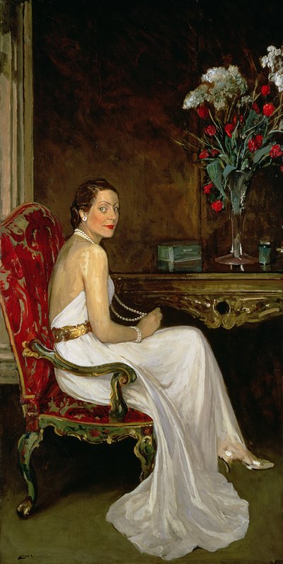 Viscountess Wimborne by John Lavery